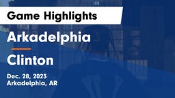 Arkadelphia  vs Clinton  Game Highlights - Dec. 28, 2023