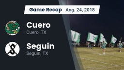 Recap: Cuero  vs. Seguin  2018