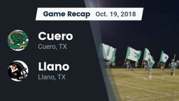 Recap: Cuero  vs. Llano  2018
