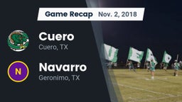 Recap: Cuero  vs. Navarro  2018