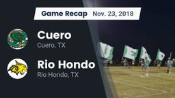 Recap: Cuero  vs. Rio Hondo  2018