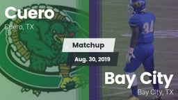 Matchup: Cuero  vs. Bay City  2019
