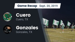 Recap: Cuero  vs. Gonzales  2019