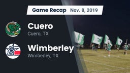 Recap: Cuero  vs. Wimberley  2019