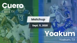 Matchup: Cuero  vs. Yoakum  2020