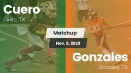 Matchup: Cuero  vs. Gonzales  2020