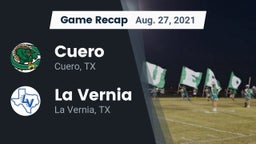 Recap: Cuero  vs. La Vernia  2021