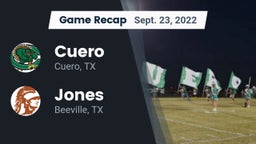 Recap: Cuero  vs. Jones  2022
