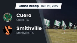 Recap: Cuero  vs. Smithville  2022