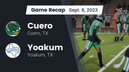 Recap: Cuero  vs. Yoakum  2023