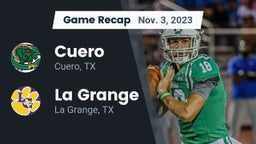 Recap: Cuero  vs. La Grange  2023