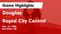 Douglas  vs Rapid City Central  Game Highlights - Dec. 12, 2020