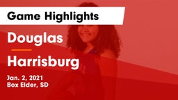 Douglas  vs Harrisburg  Game Highlights - Jan. 2, 2021