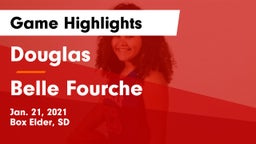 Douglas  vs Belle Fourche  Game Highlights - Jan. 21, 2021
