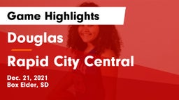 Douglas  vs Rapid City Central  Game Highlights - Dec. 21, 2021