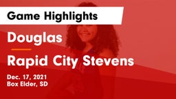 Douglas  vs Rapid City Stevens  Game Highlights - Dec. 17, 2021
