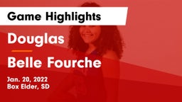Douglas  vs Belle Fourche  Game Highlights - Jan. 20, 2022