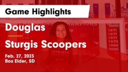 Douglas  vs Sturgis Scoopers Game Highlights - Feb. 27, 2023