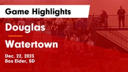 Douglas  vs Watertown  Game Highlights - Dec. 22, 2023