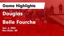 Douglas  vs Belle Fourche  Game Highlights - Jan. 6, 2024