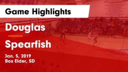 Douglas  vs Spearfish  Game Highlights - Jan. 5, 2019