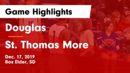 Douglas  vs St. Thomas More  Game Highlights - Dec. 17, 2019