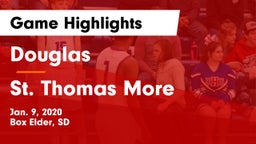 Douglas  vs St. Thomas More  Game Highlights - Jan. 9, 2020