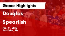 Douglas  vs Spearfish Game Highlights - Jan. 11, 2020