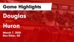 Douglas  vs Huron  Game Highlights - March 7, 2020