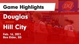 Douglas  vs Hill City  Game Highlights - Feb. 16, 2021
