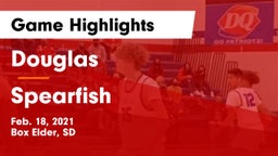 Douglas  vs Spearfish  Game Highlights - Feb. 18, 2021
