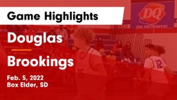 Douglas  vs Brookings  Game Highlights - Feb. 5, 2022