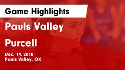 Pauls Valley  vs Purcell  Game Highlights - Dec. 14, 2018