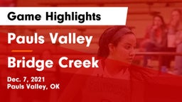 Pauls Valley  vs Bridge Creek  Game Highlights - Dec. 7, 2021