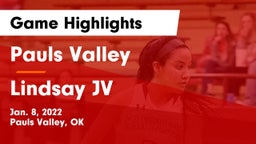 Pauls Valley  vs Lindsay JV Game Highlights - Jan. 8, 2022