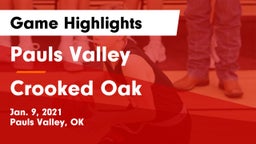 Pauls Valley  vs Crooked Oak  Game Highlights - Jan. 9, 2021