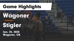 Wagoner  vs Stigler  Game Highlights - Jan. 25, 2020