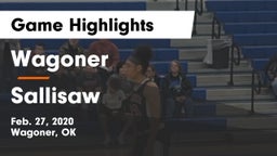Wagoner  vs Sallisaw  Game Highlights - Feb. 27, 2020
