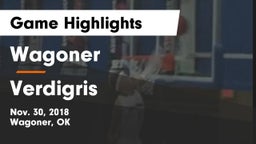 Wagoner  vs Verdigris  Game Highlights - Nov. 30, 2018