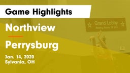 Northview  vs Perrysburg  Game Highlights - Jan. 14, 2020