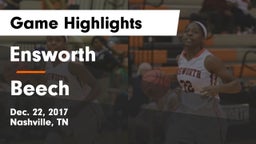 Ensworth  vs Beech  Game Highlights - Dec. 22, 2017