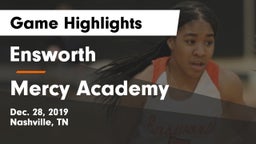 Ensworth  vs Mercy Academy Game Highlights - Dec. 28, 2019