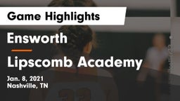 Ensworth  vs Lipscomb Academy Game Highlights - Jan. 8, 2021