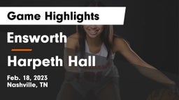 Ensworth  vs Harpeth Hall  Game Highlights - Feb. 18, 2023