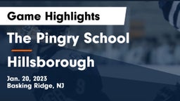 The Pingry School vs Hillsborough  Game Highlights - Jan. 20, 2023