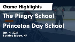 The Pingry School vs Princeton Day School Game Highlights - Jan. 4, 2024