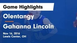 Olentangy  vs Gahanna Lincoln  Game Highlights - Nov 16, 2016