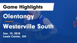 Olentangy  vs Westerville South  Game Highlights - Jan. 19, 2018