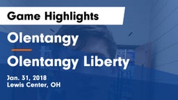 Olentangy  vs Olentangy Liberty  Game Highlights - Jan. 31, 2018