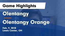 Olentangy  vs Olentangy Orange  Game Highlights - Feb. 9, 2018